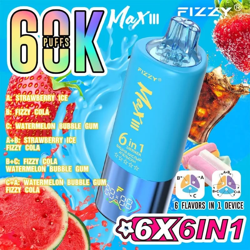 Fizzy Max 60000 Puffs