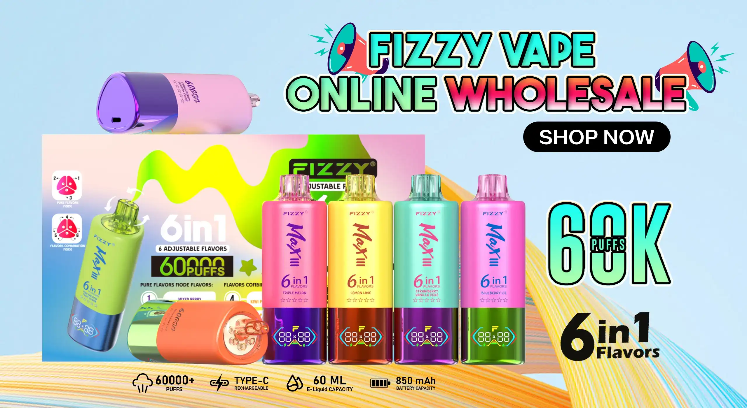 Fizzy Vape Online Wholesale